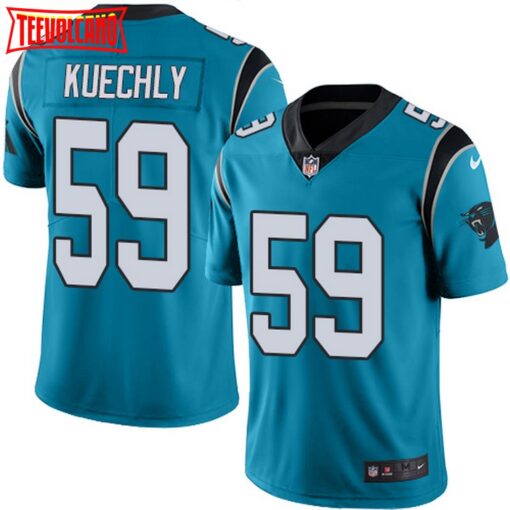 Carolina Panthers Luke Kuechly Blue Limited Jersey