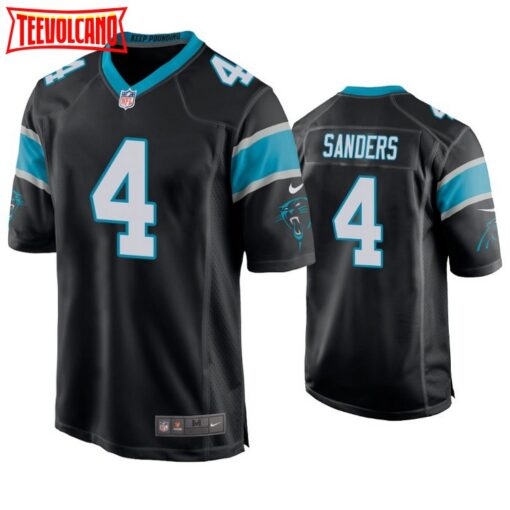 Carolina Panthers Miles Sanders Black Limited Jersey