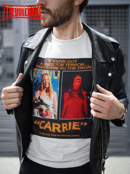 Carrie Movie Poster Style T Shirt, Carrie Horror Film Shirt, Horror Movie Fan Gift