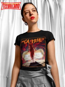 Carrie Shirt, Carrie Movie Poster T-Shirt, Classic Horror Film Shirt