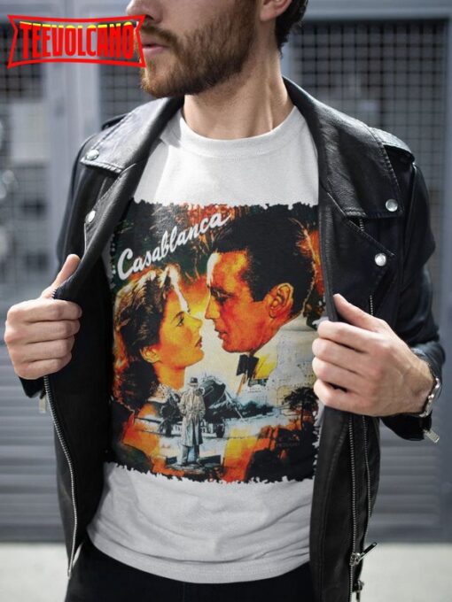 Casablanca Soft T-Shirt, Classic Film Nostalgia Graphic T Shirt