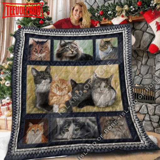 Cat Love Cat Love 3D Quilt Blanket