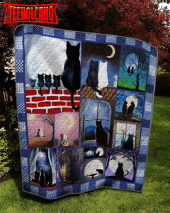 Cat Lover Of Cats 3D Quilt Blanket