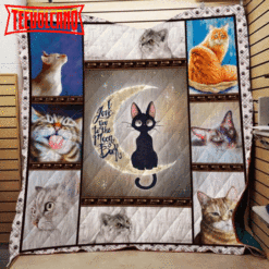 Cat Lovers 3D Customized Quilt Blanket