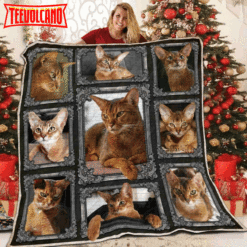 Cat Take Me By Your Hand 3D Quilt Blanket