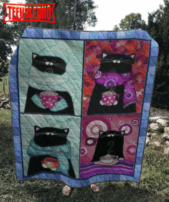 Cat Warm 3D Customized Quilt Blanket