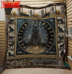 Cat Yes 3D Customized Quilt Blanket