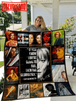 Cate Blanchett 3D Quilt Blanket