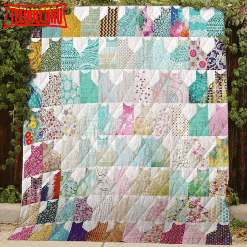 Cats Cats Everywhere Customize Quilt Blanket