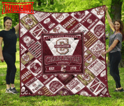 Charleston Cougars 3D Customized Quilt Blanket