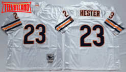 Chicago Bears Devin Hester White Throwback Jersey