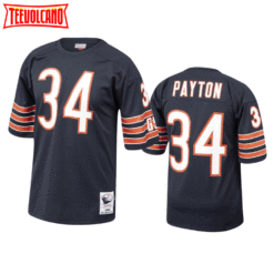 Chicago Bears Walter Payton Navy 1985 Throwback Jersey