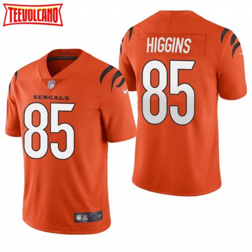 Cincinnati Bengals Tee Higgins 2021 Orange Limited Jersey