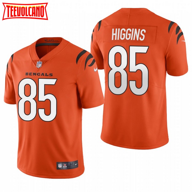 Cincinnati Bengals Tee Higgins 2021 Orange Limited Jersey