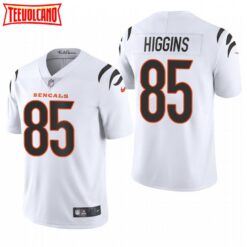 Cincinnati Bengals Tee Higgins 2021 White Limited Jersey