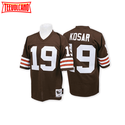 Cleveland Browns Bernie Kosar Brown Throwback Jersey