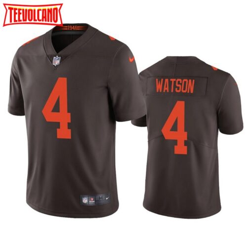 Cleveland Browns Deshaun Watson Brown Alternate Jersey