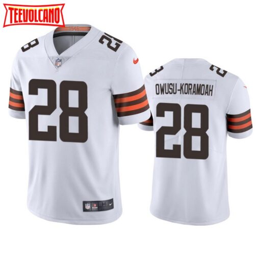 Cleveland Browns Jeremiah Owusu-Koramoah White Jersey