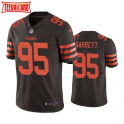 Cleveland Browns Myles Garrett Brown Color Rush Jersey