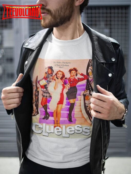 Clueless Movie Poster T Shirt, 90s Movie Nostalgia Shirt