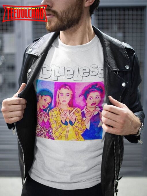 Clueless Movie Poster T Shirt, Vintage 90s Movie Graphic T Shirt