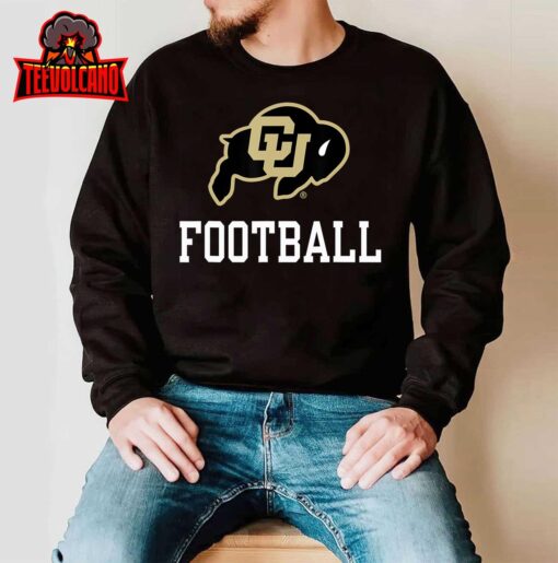 Colorado Buffaloes Football Icon Logo Officially Licensed T-Shirt