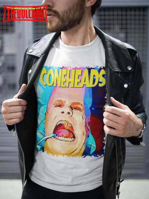 Coneheads Movie Poster Vintage 90s Movie Graphic T Shirt