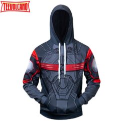 Costume Falcon Suit 3D Printed Hoodie Zipper