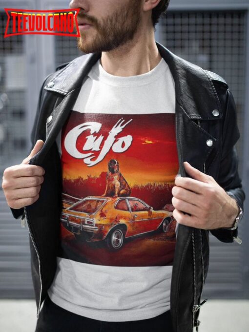 Cujo Movie Poster T-Shirt, Cujo Soft T Shirt, 80s Movie Nostalgia T Shirt