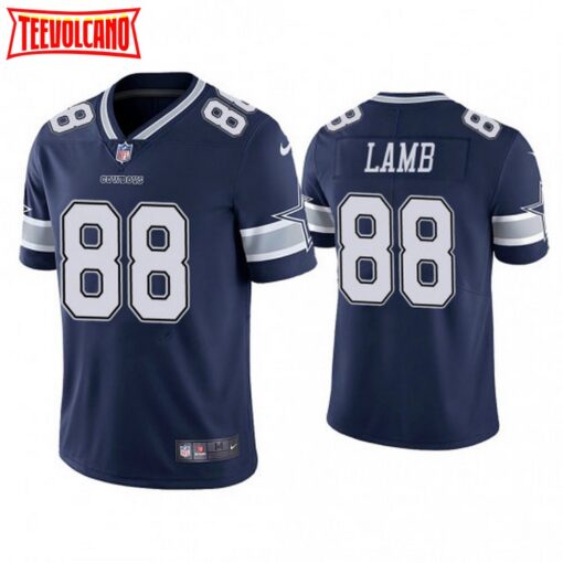 Dallas Cowboys CeeDee Lamb Navy Limited Jersey