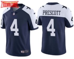 Dallas Cowboys Dak Prescott Navy Alternate Limited Jersey