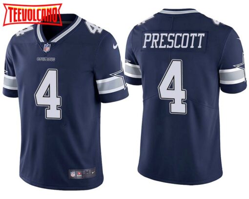 Dallas Cowboys Dak Prescott Navy Limited Jersey