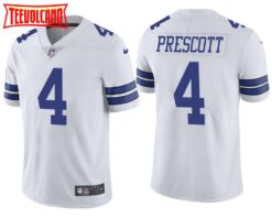 Dallas Cowboys Dak Prescott White Limited Jersey