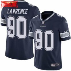 Dallas Cowboys Demarcus Lawrence Navy Limited Jersey