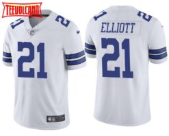 Dallas Cowboys Ezekiel Elliott White Limited Jersey