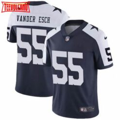 Dallas Cowboys Leighton Vander Esch Navy Alternate Jersey