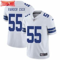 Dallas Cowboys Leighton Vander Esch White Limited Jersey