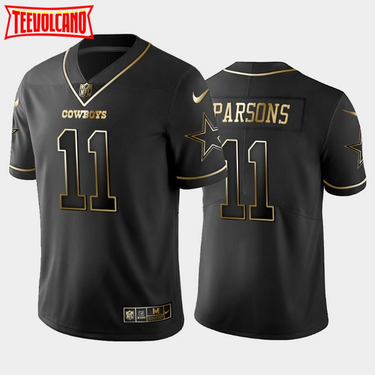 Dallas Cowboys Micah Parsons Black Golden Limited Jersey
