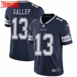 Dallas Cowboys Michael Gallup Navy Limited Jersey