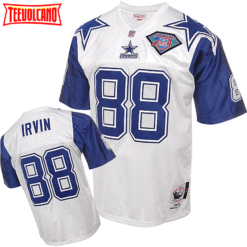 Dallas Cowboys Michael Irvin White 75th Anniversary Throwback Jersey