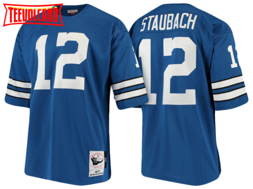 Dallas Cowboys Roger Staubach Navy 1971 Throwback Jersey