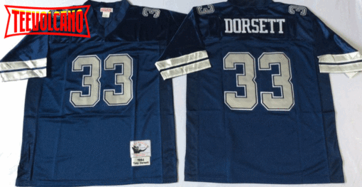 Dallas Cowboys Tony Dorsett Navy 1984 Throwback Jersey