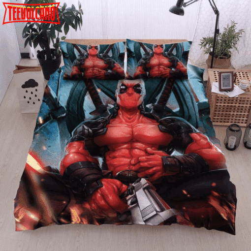 Deadpool Bedding Sets (Duvet Cover &amp Pillow Cases)