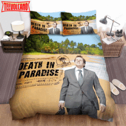 Death In Paradise Movie Poster 3 Bed Sheets Duvet Cover Bedding Sets