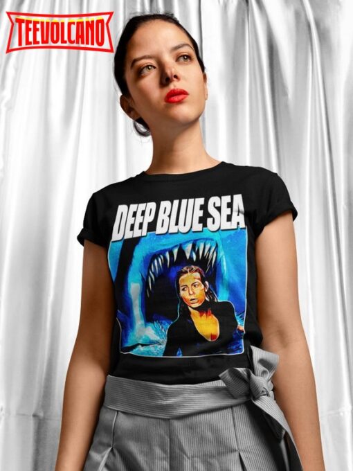 Deep Blue Sea Movie Poster Shirt, 90s Movie Nostalgia Shirt