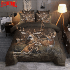 Deer Family Bed Sheets Duvet Cover Bedding Sets