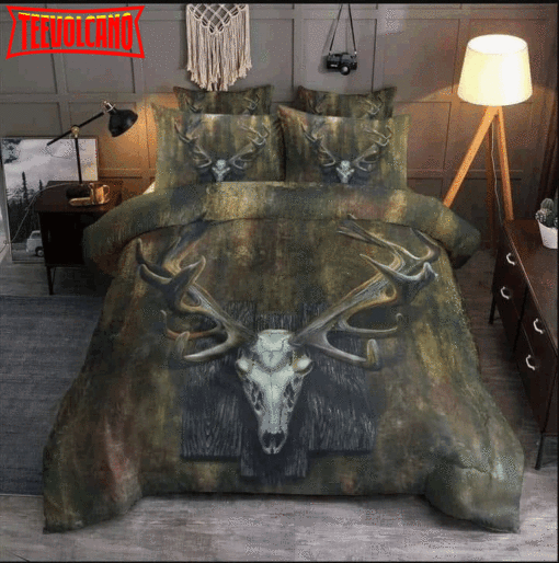 Deer Skull Bed Sheets Duvet Cover Bedding Sets