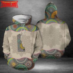 Delaware Mandala 3D Printed Hoodie