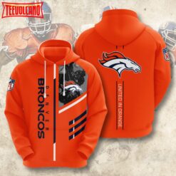 Denver Broncos American Football 3D Printed Hoodie