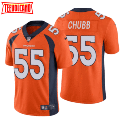 Denver Broncos Bradley Chubb Orange Limited Jersey